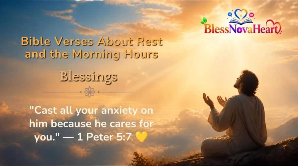 Bible Verses About Rest and the Morning Hours