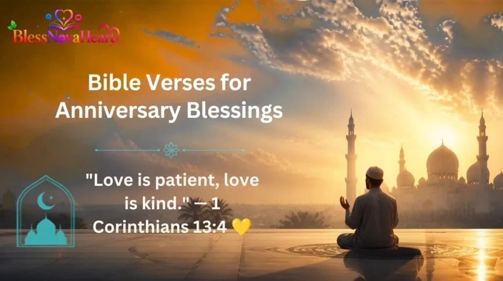 Bible Verses for Anniversary Blessings