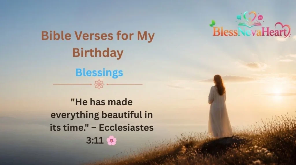 Bible Verses for My Birthday