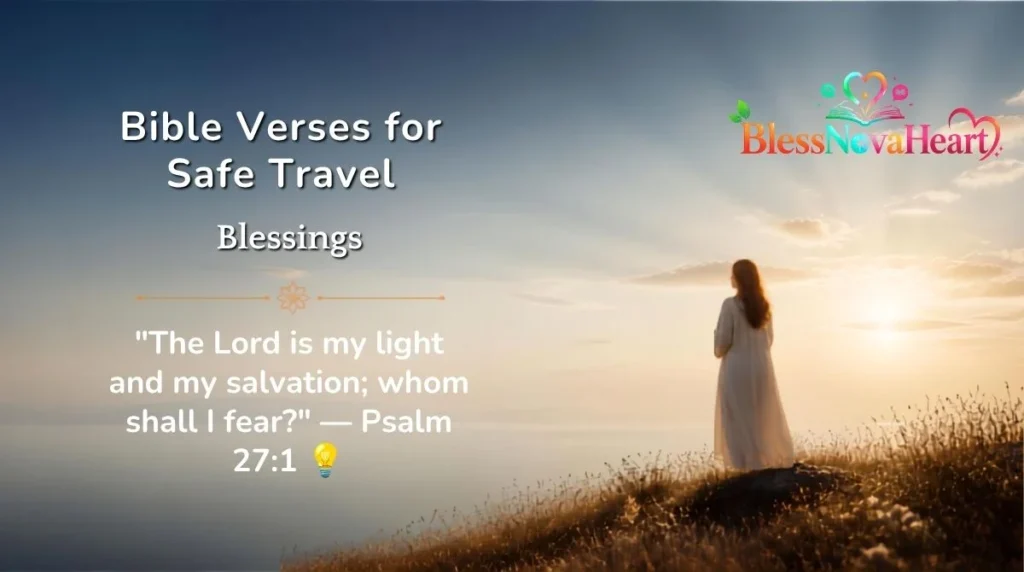 Bible Verses for Safe Travel