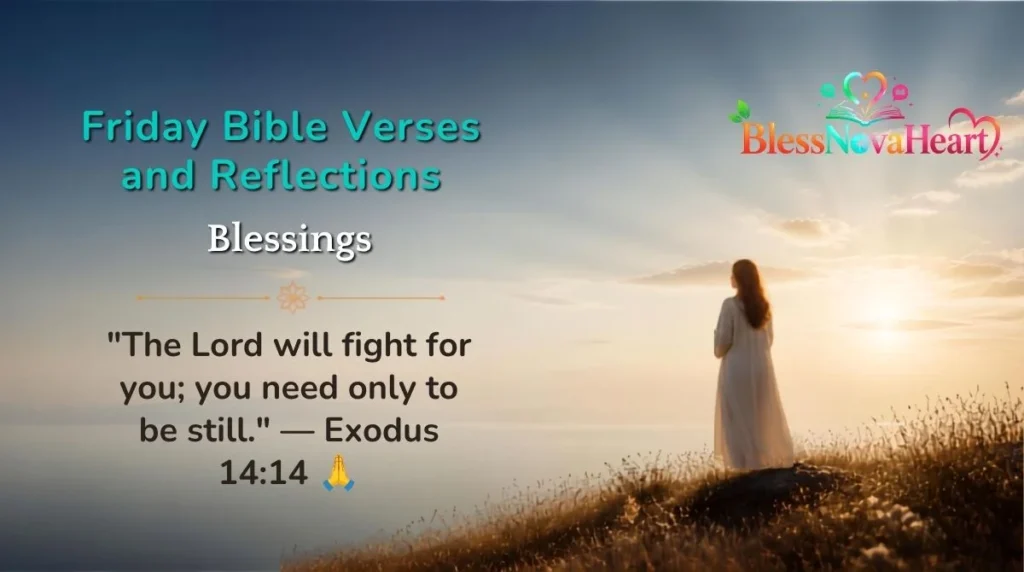 Friday Bible Verses and Reflections