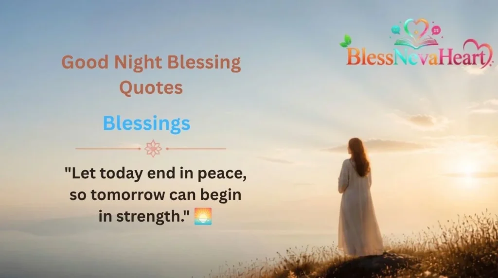 Good Night Blessing Quotes