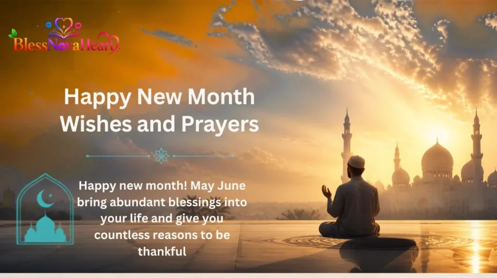 Happy New Month Wishes and Prayers
