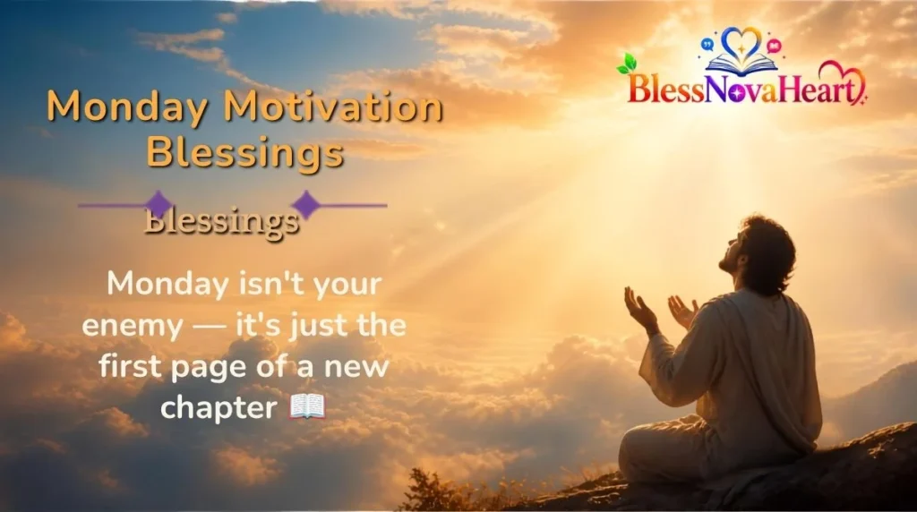 Monday Motivation Blessings