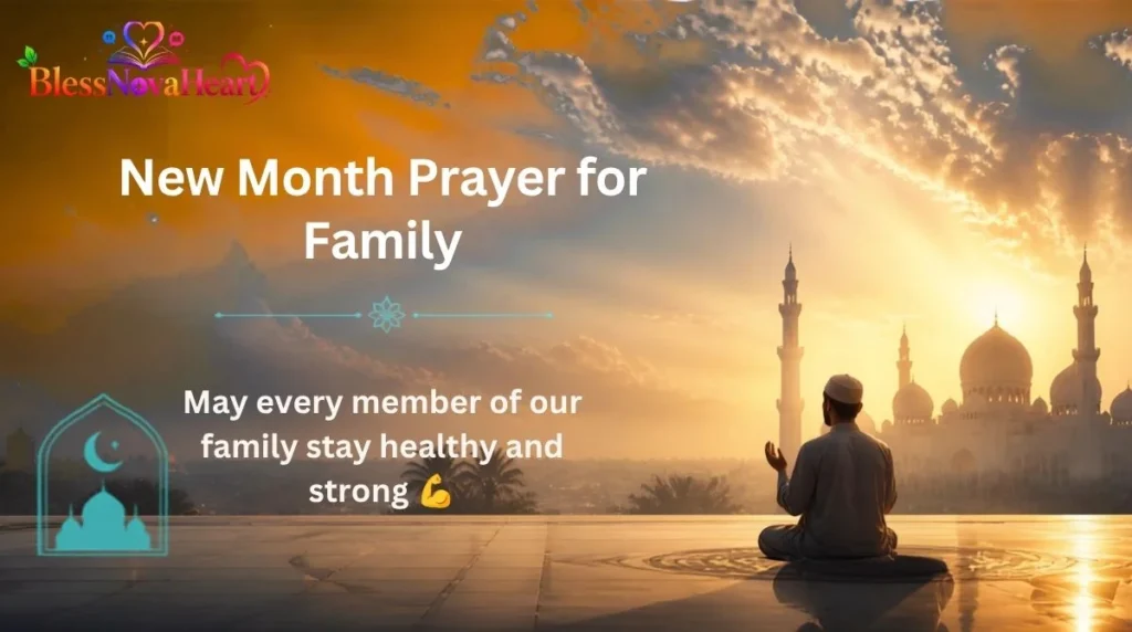 New Month Prayer for Family