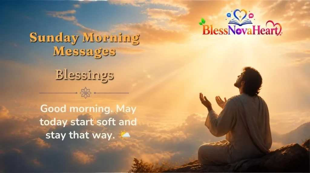 Sunday Morning Messages