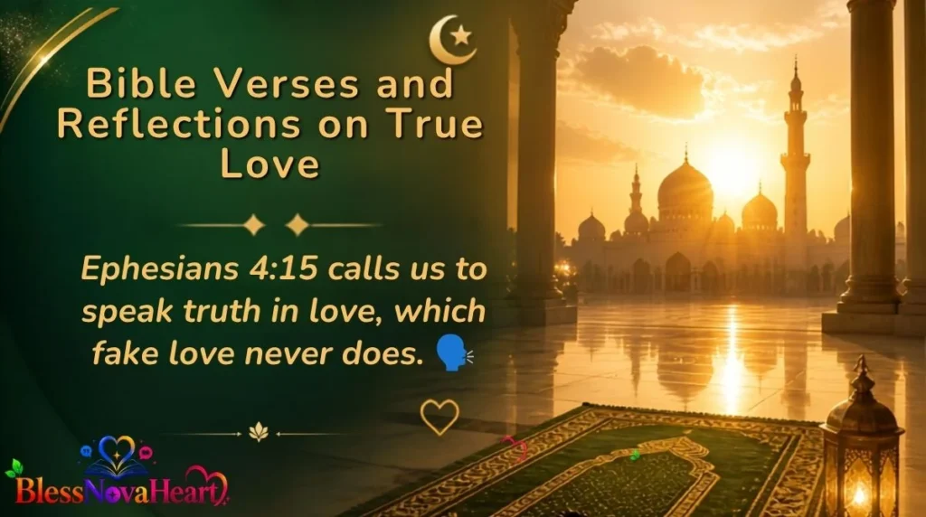 Bible Verses and Reflections on True Love