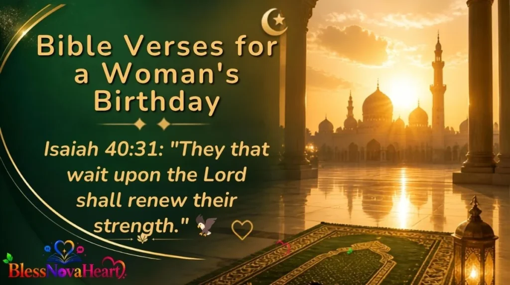 Bible Verses for a Woman's Birthday