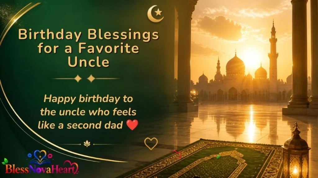Birthday Blessings for a Favorite Uncle