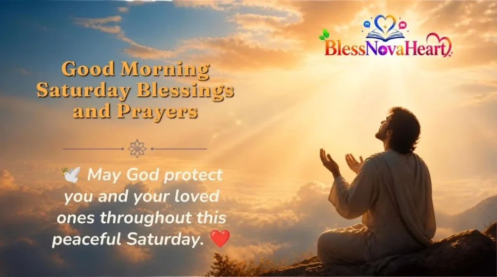 Good Morning Saturday Blessings and Prayers