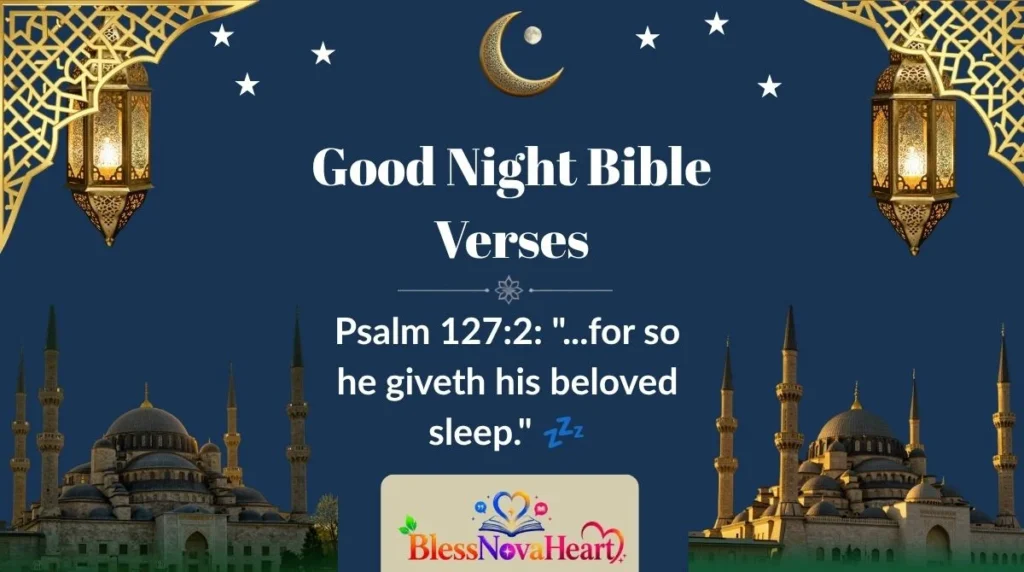 Good Night Bible Verses