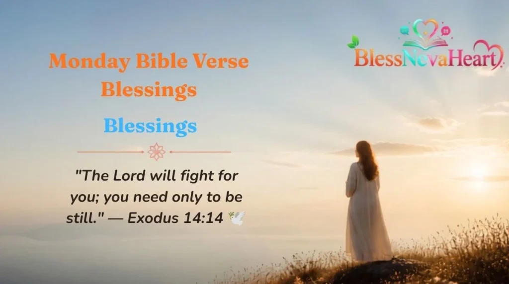 Monday Bible Verse Blessings
