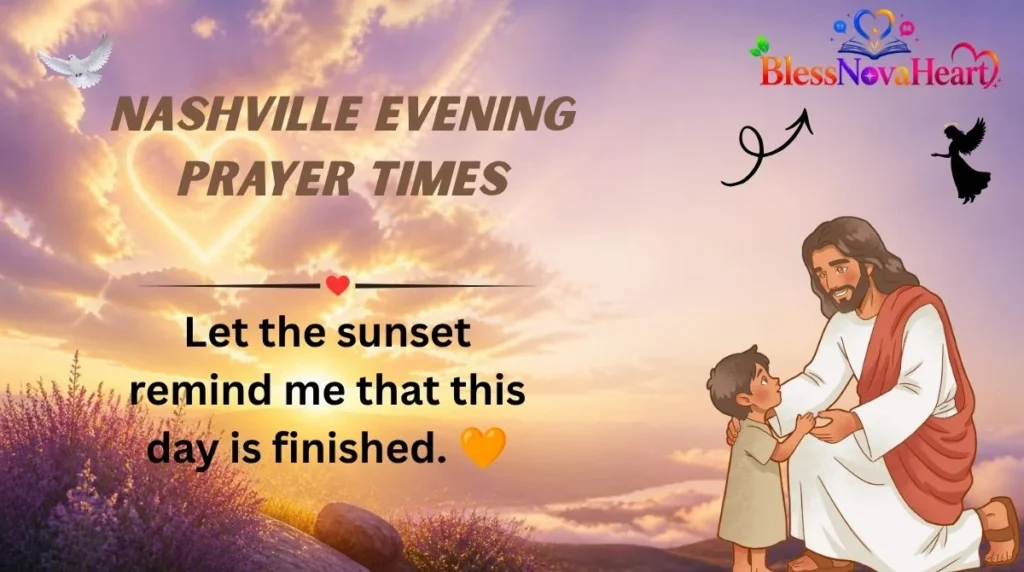 Nashville Evening Prayer Times