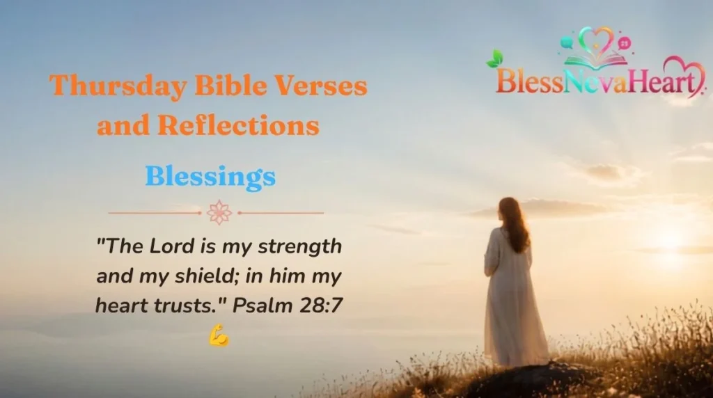 Thursday Bible Verses and Reflections