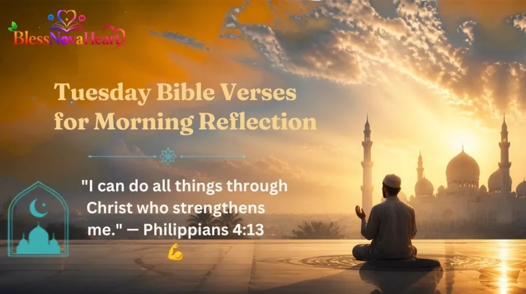 Tuesday Bible Verses for Morning Reflection