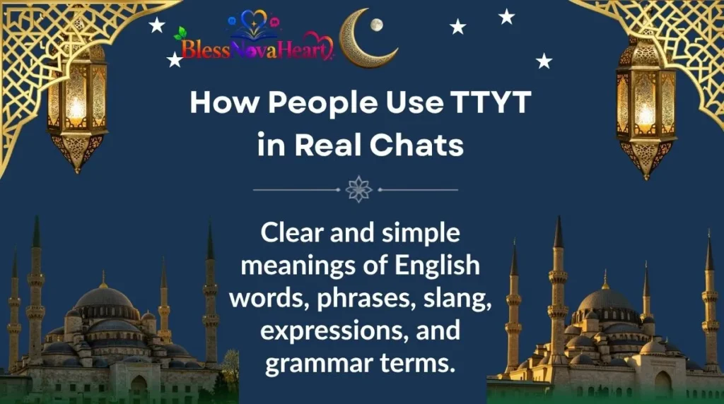 How People Use TTYT in Real Chats