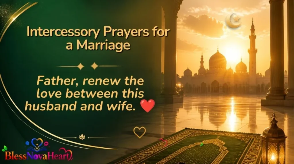 Intercessory Prayers for a Marriage