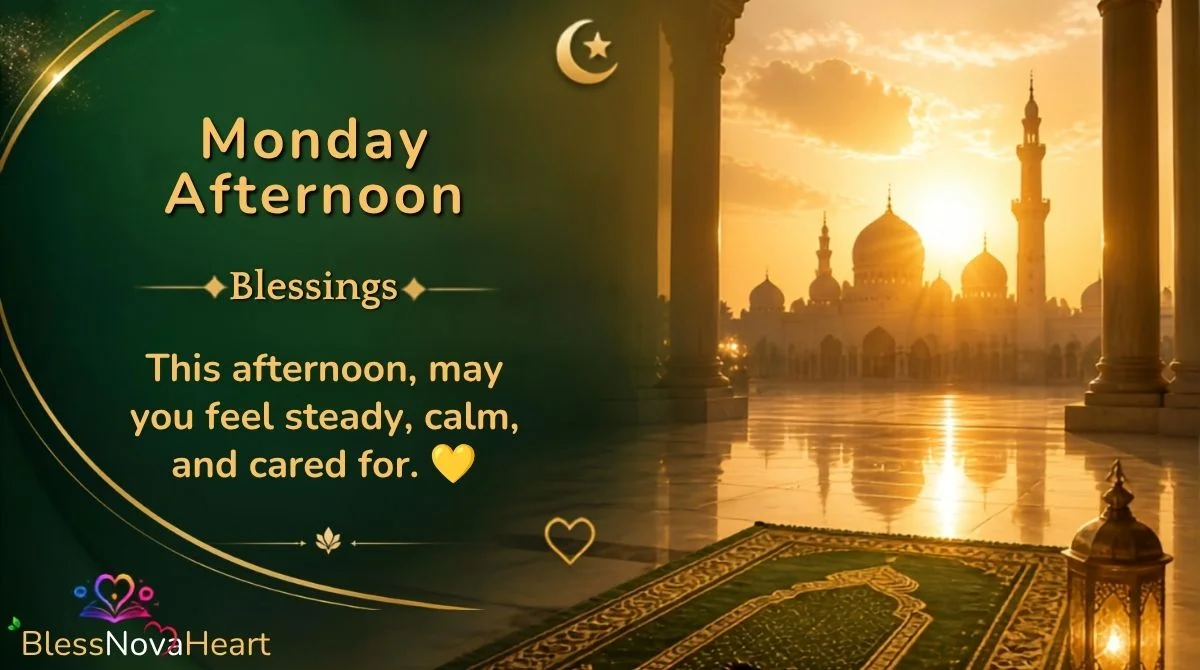 Monday Afternoon