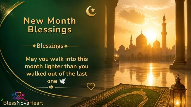 New Month Blessings