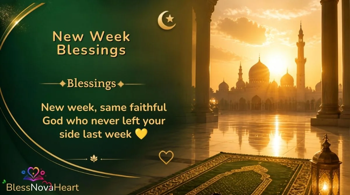 New Week Blessings: