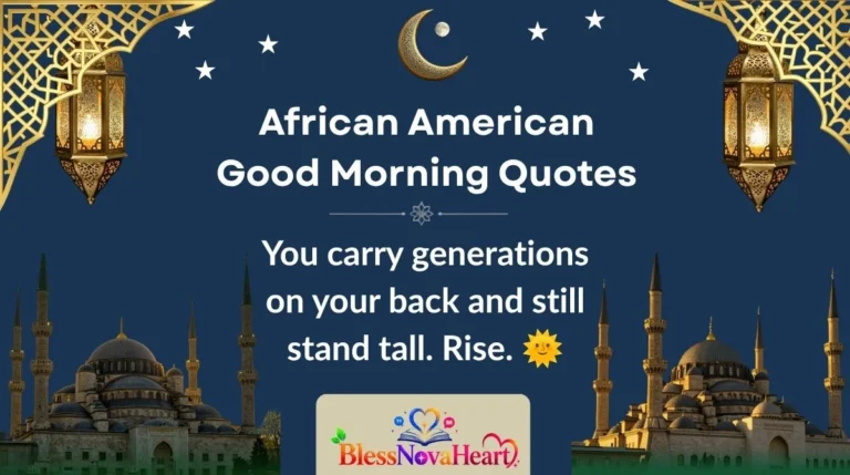 African American Good Morning Quotes