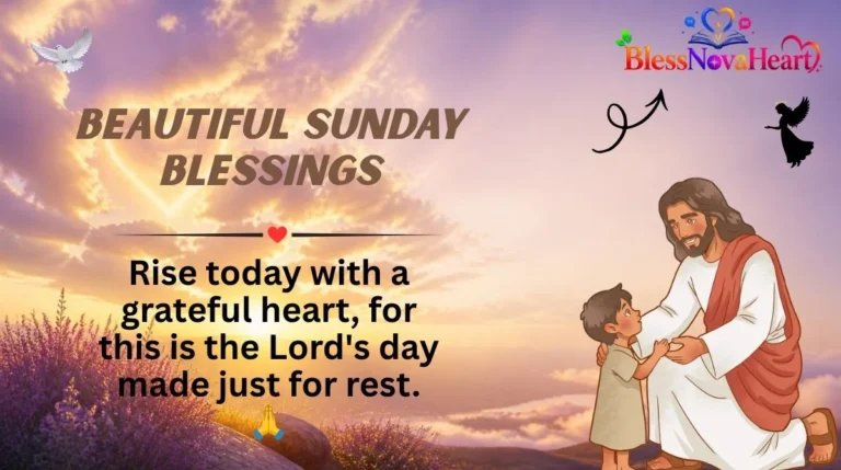 Beautiful Sunday Blessings