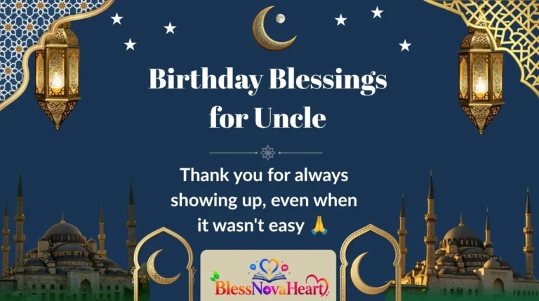 Birthday Blessings for Uncle