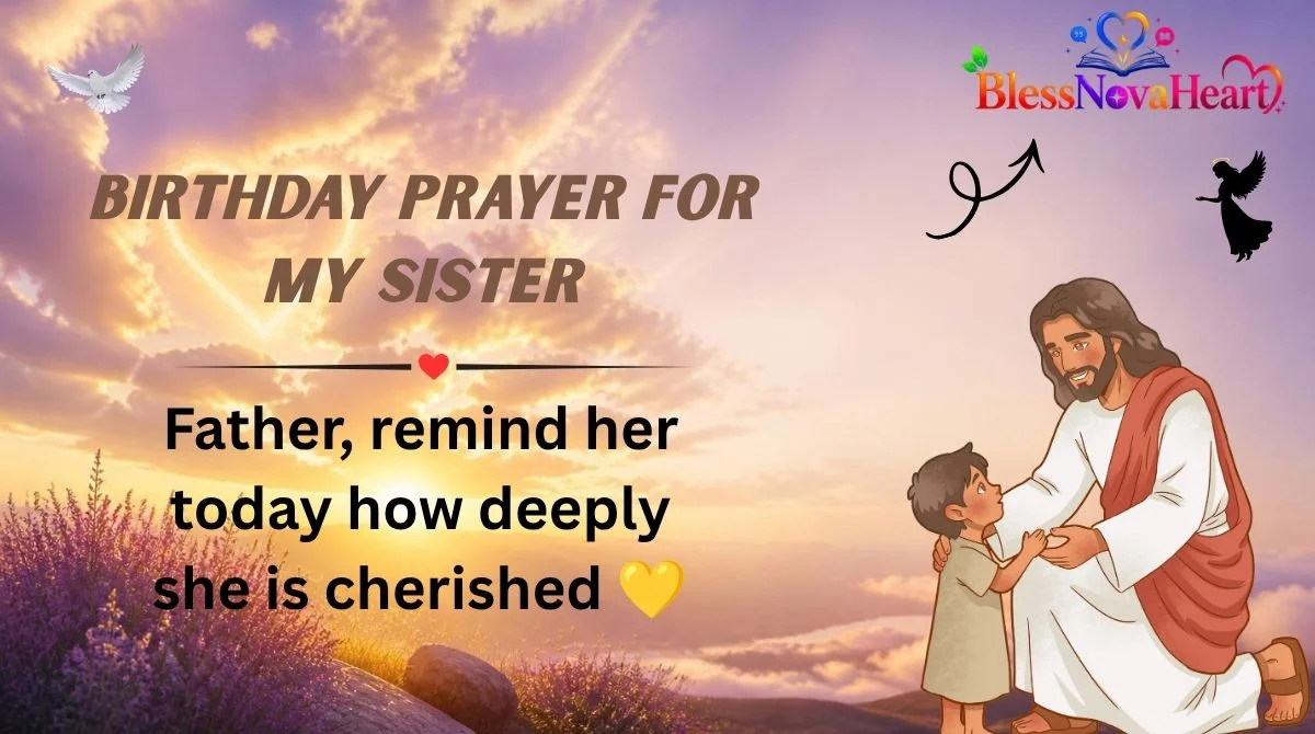 Birthday Prayer for My Sister