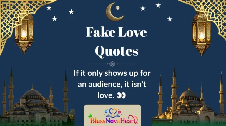 Fake Love Quotes