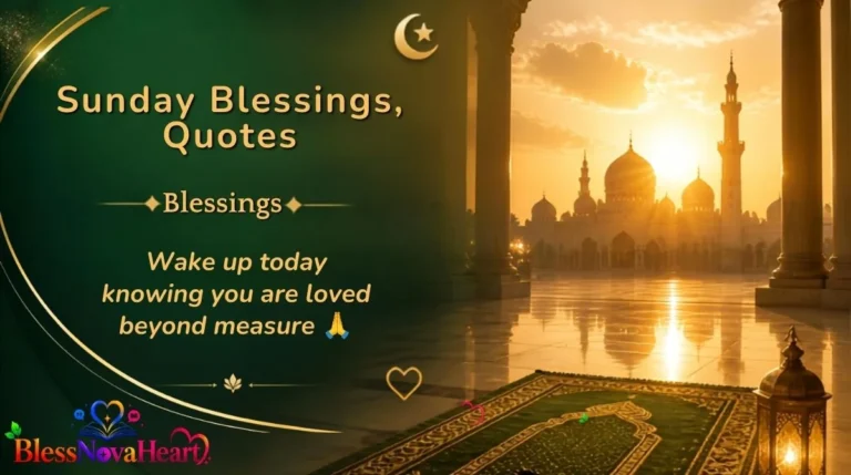 Sunday Blessings, Quotes