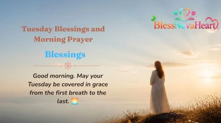 Tuesday Blessings and Morning Prayer