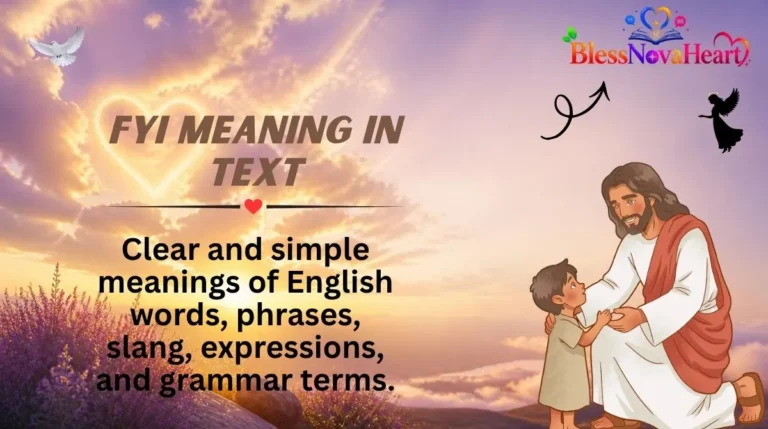 FYI Meaning in Text