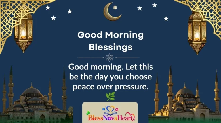 Good Morning Blessings
