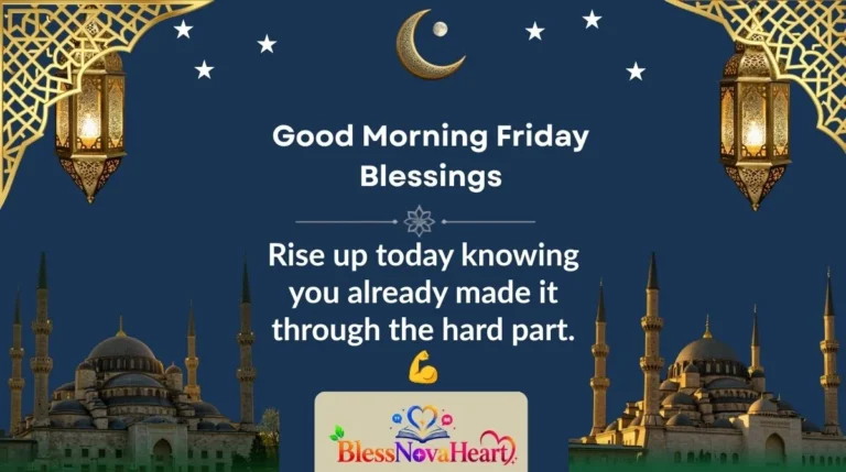 Good Morning Friday Blessings