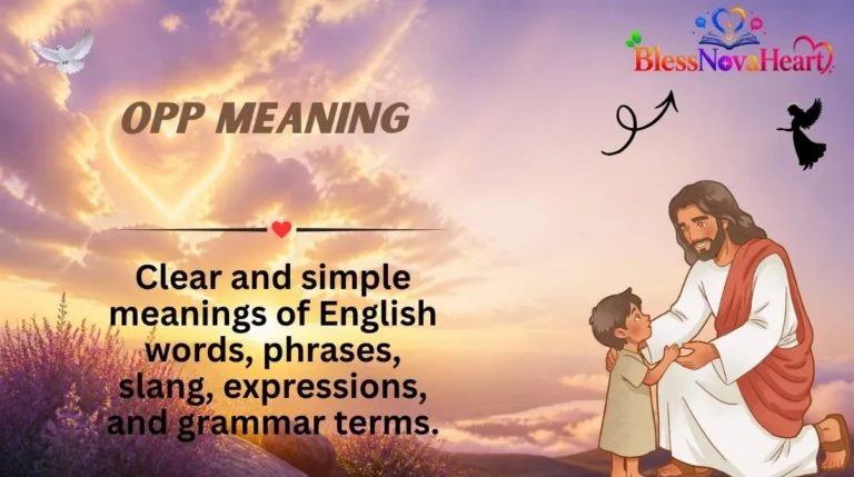 Opp Meaning