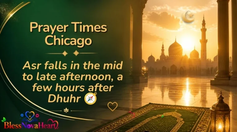 Prayer Times Chicago