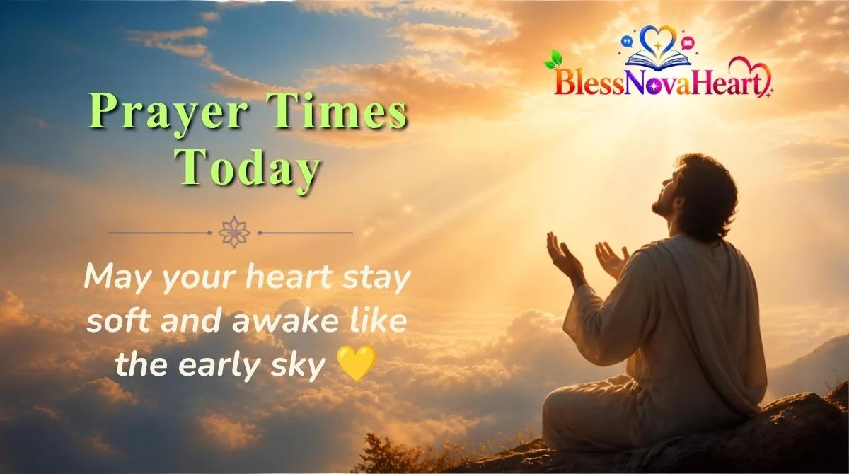 Prayer Times Today