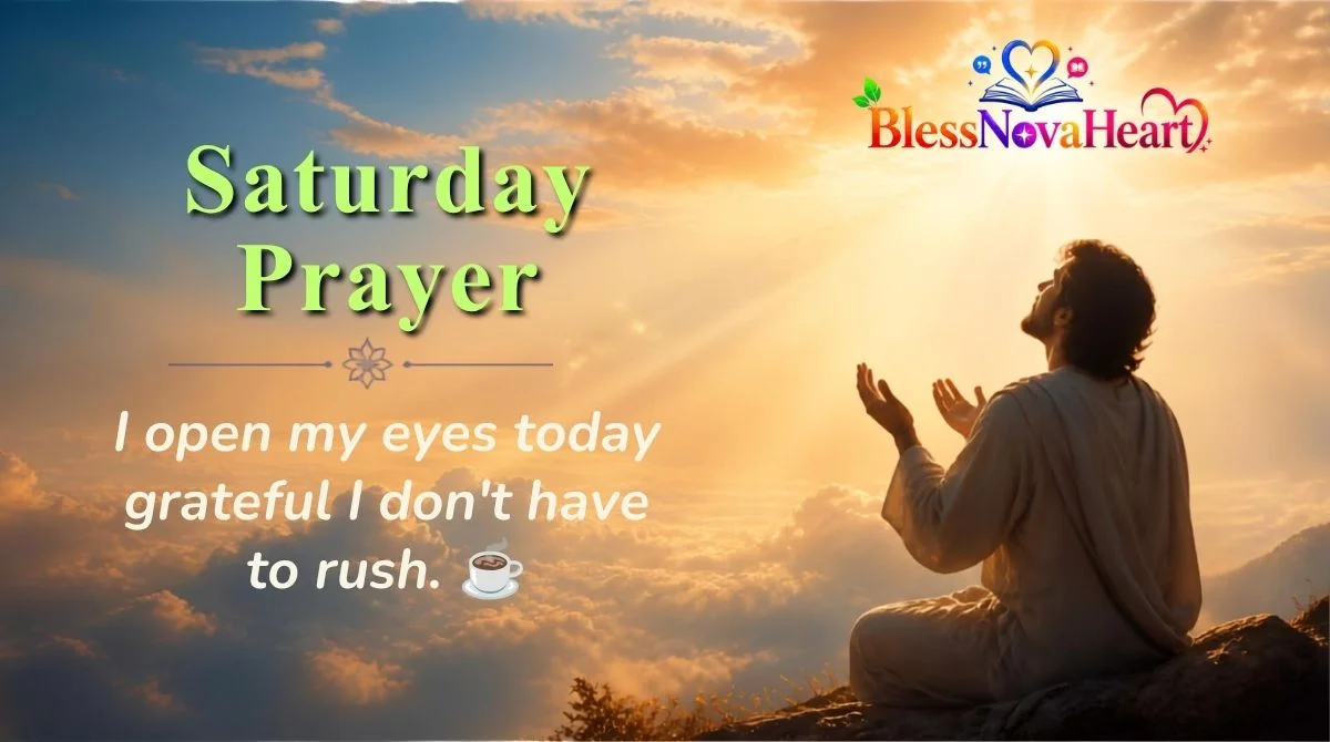Saturday Prayer