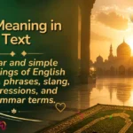 SH Meaning in Text