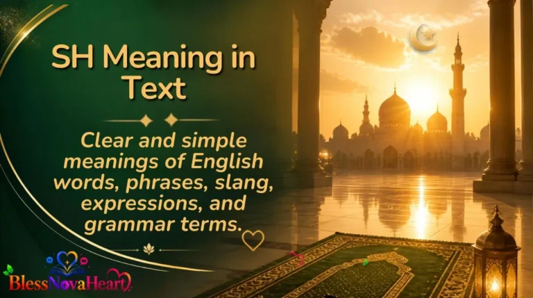 SH Meaning in Text